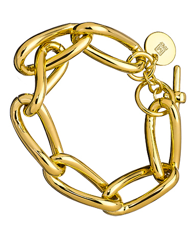 1AR By UnoAerre Gold Anchor Link Chain Bracelet