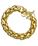 1AR By UnoAerre Gold Herringbone Link Bracelet