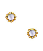 Julie Aylward St John Chalcedony Studs