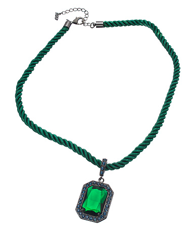 ABS Emerald Rope Necklace