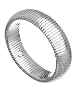 A.V. Max Cobra Silver Stretch Bangle Bracelet