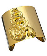 A.V. Max Wide Serpent Cuff