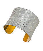 AV Max Silver Kosses Cuff