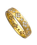 Adel Chefridi Gold Diamond Band