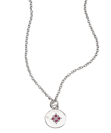 Adel Chefridi Ruby Elements of Nature Charm Necklace