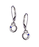 Adel Chefridi Sapphire Orbit Earrings