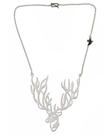 Agrigento Stag Pendant Necklace