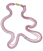 Ali NY In Love Multi-Color Drape Necklace