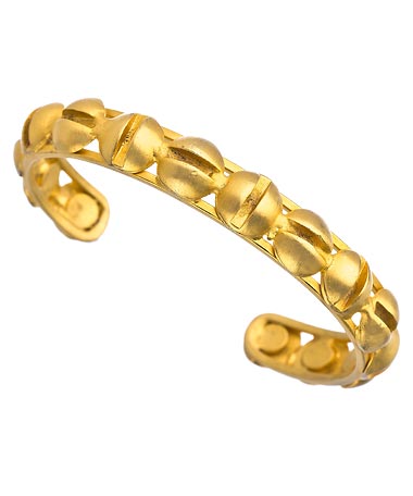 Allison Daniel Gold Screw Cuff
