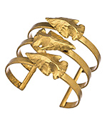 Allison Daniel Arrowhead Three Tier Cuff Bracelet