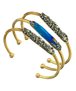 Alvina Abramova Lyra Triple Stacking Cuff Bracelet