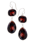 Andara Brown Dangling Candy Earrings