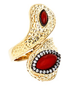 Andara Lucite Bypass Knuckle Ring