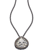 Andara Crystal Pear Pendant Necklace