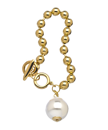 Gala by Daniela Swaebe Glass Pearl Bracelet