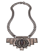 Angel Court Phoenix Hematite Necklace