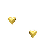 Angel Court Gold Heartbreaker Stud Earrings
