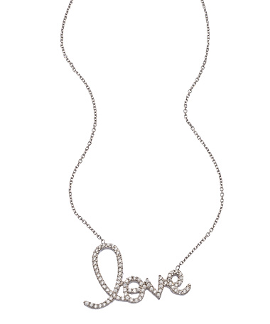 Argento Vivo Love Pendant Necklace