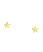Ariel Gordon Gold Mini Star Stud Earrings