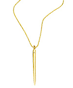 Ariel Gordon Spike Pendant Necklace