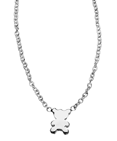 Ariel Gordon Menagerie Collection Miniature Teddy Bear Pendant Necklace