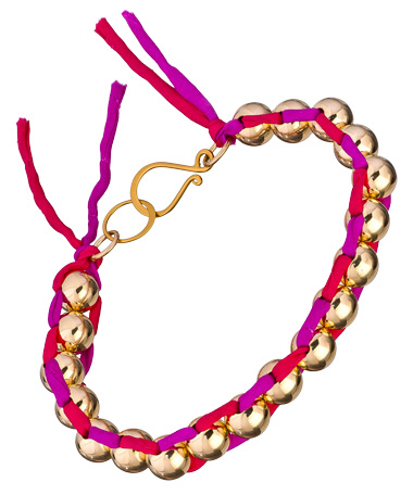 Ariel Gordon Gold Filled Bead Bracelet