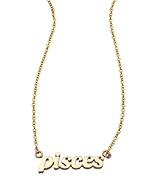 Ariel Gordon 14k Gold Zodiac Charm Necklace