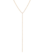 Ariel Gordon Gold Dust Lariat Necklace