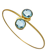 Athena Designs Blue Stone Bangle