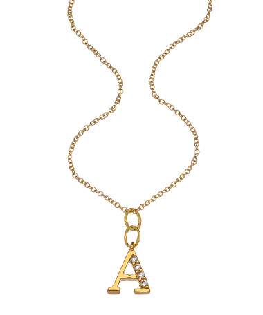 Athena Designs Tempest Initial Necklace