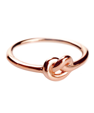 Avanessi Rose Gold Love Knot Ring
