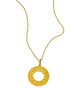 Baroni Santosha Small Open Mandala Necklace