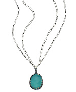 Becky Kelso Chalcedony Double Strand Necklace