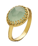 Becky Kelso Calcite-Detailed Gold Ring