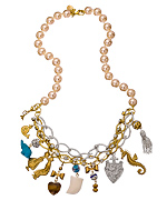 Bee Charming Grandma's Attic Multi-Chain Charm Necklace