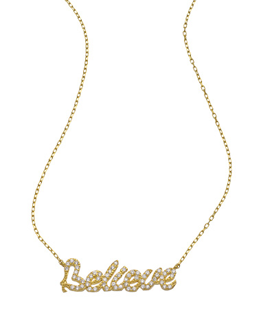 Belair CZ Believe Necklace