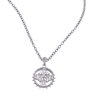 Belargo Love Knot Medallion Necklace