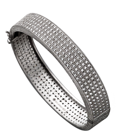 Freida Rothman Tuxedo Stripe Bracelet