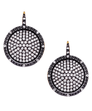 Freida Rothman Nautical Pave Earrings