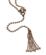 Ben-Amun Beaded Lariat Necklace