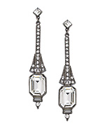 Ben-Amun Linear Regal Earrings