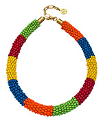 Ben Amun Rainbow Bead Necklace
