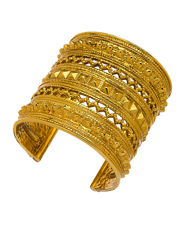 Ben-Amun Amazon Gold Cuff