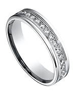Benchmark Diamond Round Edge Channel Set Eternity Band