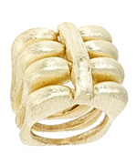 Betty Carre Banded Brushed Ring