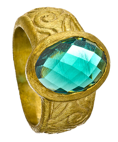 Betty Carre Hydra Green Ring