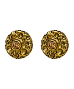 Bita Pourtavoosi Jeweled Gold Glistening Suds Stud Earrings