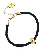 Blee Inara Skull Charm Thread Bracelet