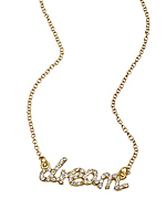 Blu Bijoux Dream Word Necklace