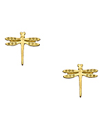 Blu Bijoux Dragonfly Earrings